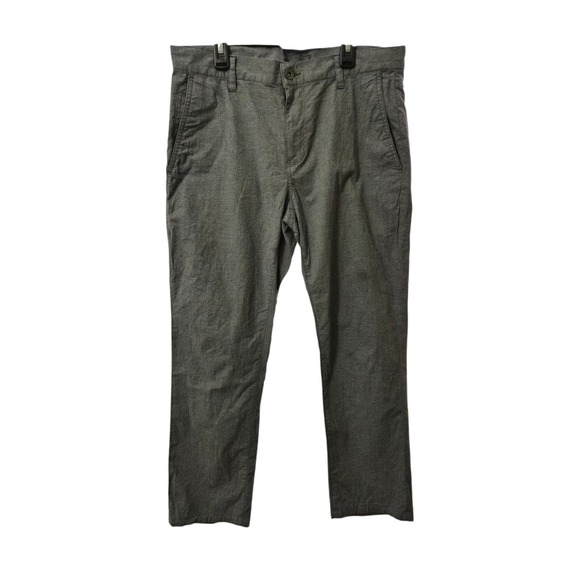 John Varvatos Gray Slim Fit Pants Men's Size 31x27 Tailored Trousers